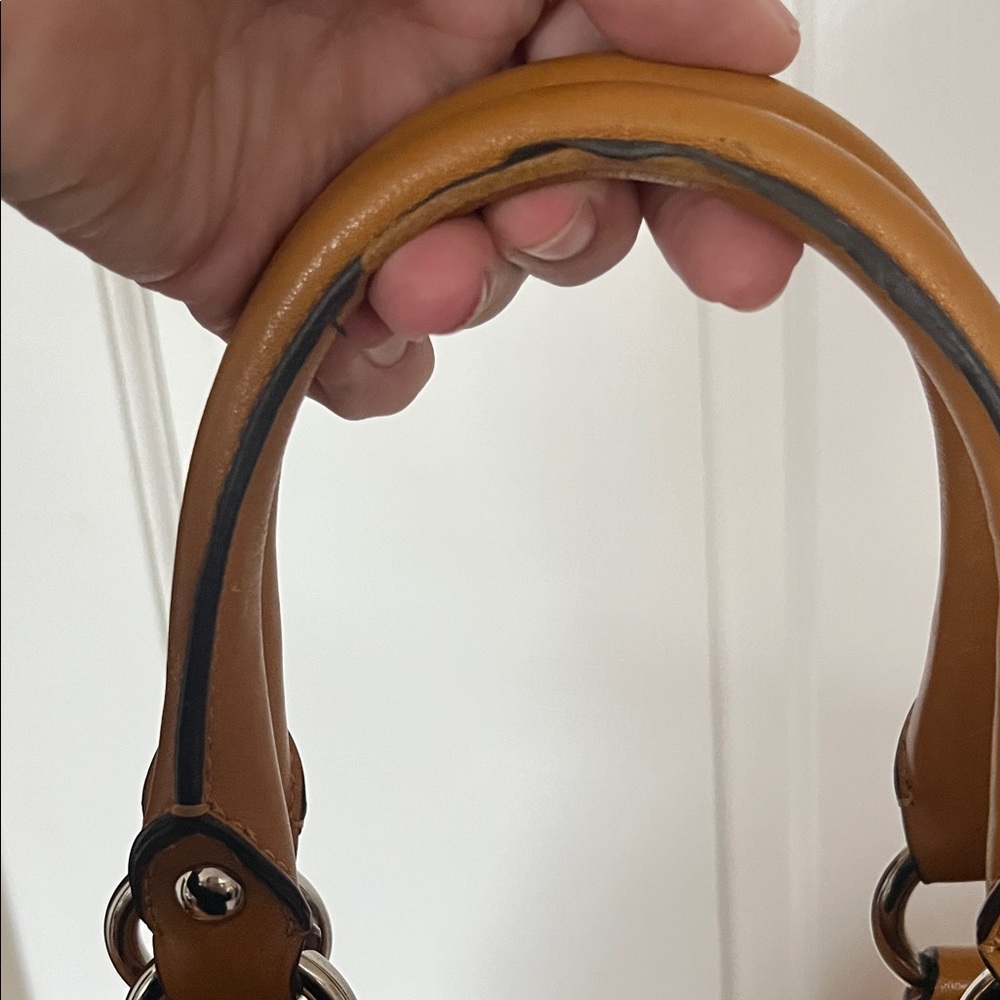 Coach Leather Satchel - Picture 11 of 13